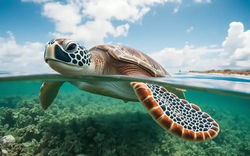 Sea turtles nest on Lara Bay's sandy shores during the 2026 season, a Paphos region highlight