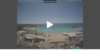 Thumbnail May 6, 2026 09:00 Ayia Napa Cyprus - Nissi Beach Panorama