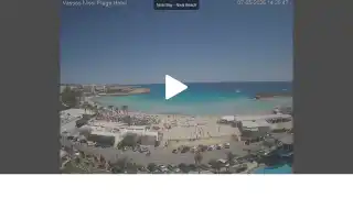 Thumbnail May 7, 2026 12:00 Ayia Napa Cyprus - Nissi Beach Panorama