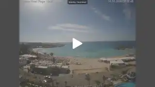 Thumbnail May 16, 2026 06:00 Ayia Napa Cyprus - Nissi Beach Panorama