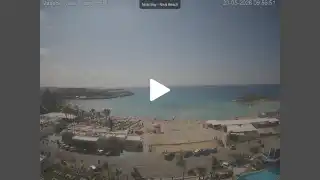 Thumbnail May 23, 2026 07:00 Ayia Napa Cyprus - Nissi Beach Panorama