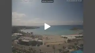 Thumbnail May 24, 2026 07:00 Ayia Napa Cyprus - Nissi Beach Panorama