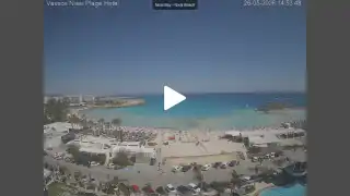 Thumbnail May 26, 2026 12:00 Ayia Napa Cyprus - Nissi Beach Panorama