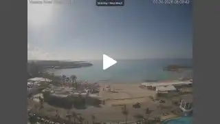 Thumbnail June 3, 2026 06:00 Ayia Napa Cyprus - Nissi Beach Panorama