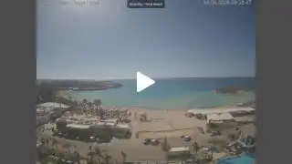 Thumbnail June 4, 2026 07:00 Ayia Napa Cyprus - Nissi Beach Panorama