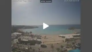 Thumbnail June 6, 2026 07:00 Ayia Napa Cyprus - Nissi Beach Panorama