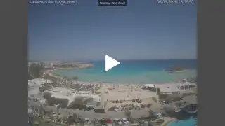 Thumbnail June 6, 2026 13:00 Ayia Napa Cyprus - Nissi Beach Panorama