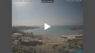 Thumbnail June 8, 2026 06:00 Ayia Napa Cyprus - Nissi Beach Panorama