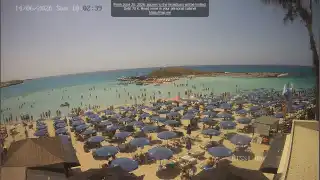 Thumbnail June 14, 2026 08:00 Ayia Napa Cyprus - Nissi Beach