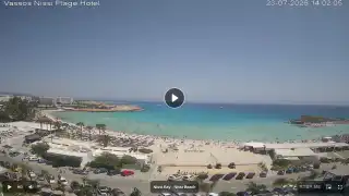 Thumbnail July 23, 2026 11:00 Ayia Napa Cyprus - Nissi Beach Panorama