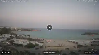 Thumbnail July 23, 2026 17:00 Ayia Napa Cyprus - Nissi Beach Panorama