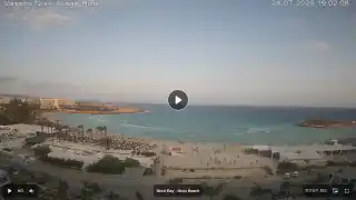 Thumbnail July 24, 2026 16:00 Ayia Napa Cyprus - Nissi Beach Panorama