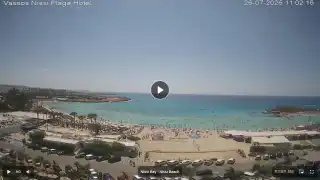 Thumbnail July 26, 2026 08:00 Ayia Napa Cyprus - Nissi Beach Panorama