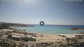 Thumbnail July 27, 2026 07:00 Ayia Napa Cyprus - Nissi Beach Panorama