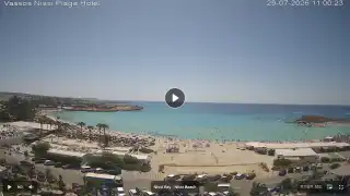 Thumbnail July 29, 2026 08:00 Ayia Napa Cyprus - Nissi Beach Panorama