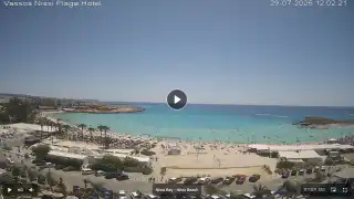 Thumbnail July 29, 2026 09:00 Ayia Napa Cyprus - Nissi Beach Panorama