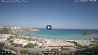 Thumbnail July 29, 2026 14:00 Ayia Napa Cyprus - Nissi Beach Panorama