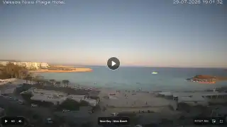 Thumbnail July 29, 2026 16:00 Ayia Napa Cyprus - Nissi Beach Panorama