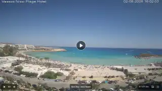 Thumbnail August 2, 2026 13:00 Ayia Napa Cyprus - Nissi Beach Panorama