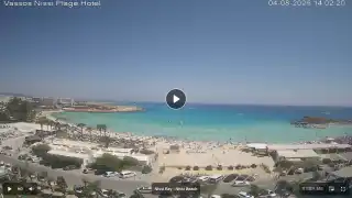Thumbnail August 4, 2026 11:00 Ayia Napa Cyprus - Nissi Beach Panorama