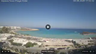 Thumbnail August 4, 2026 14:00 Ayia Napa Cyprus - Nissi Beach Panorama