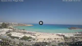 Thumbnail August 5, 2026 12:00 Ayia Napa Cyprus - Nissi Beach Panorama