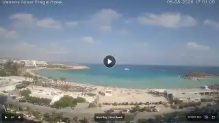 Thumbnail August 6, 2026 14:00 Ayia Napa Cyprus - Nissi Beach Panorama