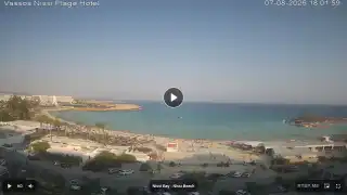 Thumbnail August 7, 2026 15:00 Ayia Napa Cyprus - Nissi Beach Panorama