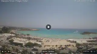 Thumbnail August 8, 2026 10:00 Ayia Napa Cyprus - Nissi Beach Panorama