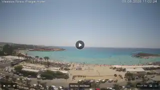 Thumbnail August 9, 2026 08:00 Ayia Napa Cyprus - Nissi Beach Panorama