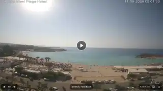 Thumbnail August 11, 2026 06:00 Ayia Napa Cyprus - Nissi Beach Panorama