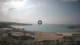 Thumbnail August 14, 2026 06:00 Ayia Napa Cyprus - Nissi Beach Panorama