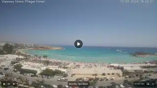 Thumbnail August 15, 2026 11:00 Ayia Napa Cyprus - Nissi Beach Panorama