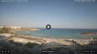 Thumbnail August 16, 2026 15:00 Ayia Napa Cyprus - Nissi Beach Panorama