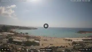 Thumbnail August 19, 2026 07:00 Ayia Napa Cyprus - Nissi Beach Panorama