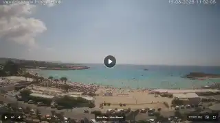 Thumbnail August 19, 2026 08:00 Ayia Napa Cyprus - Nissi Beach Panorama