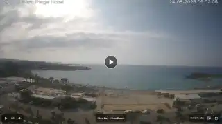 Thumbnail August 24, 2026 06:00 Ayia Napa Cyprus - Nissi Beach Panorama